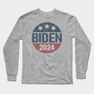 Vintage Biden 2024 Long Sleeve T-Shirt